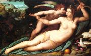 ALLORI Alessandro Venus and Cupid Spain oil painting artist